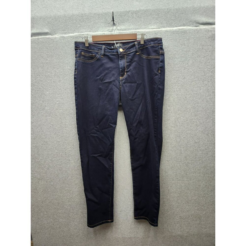 Cello Jeans Dark Wash Denim Skinny Jeans Size 18